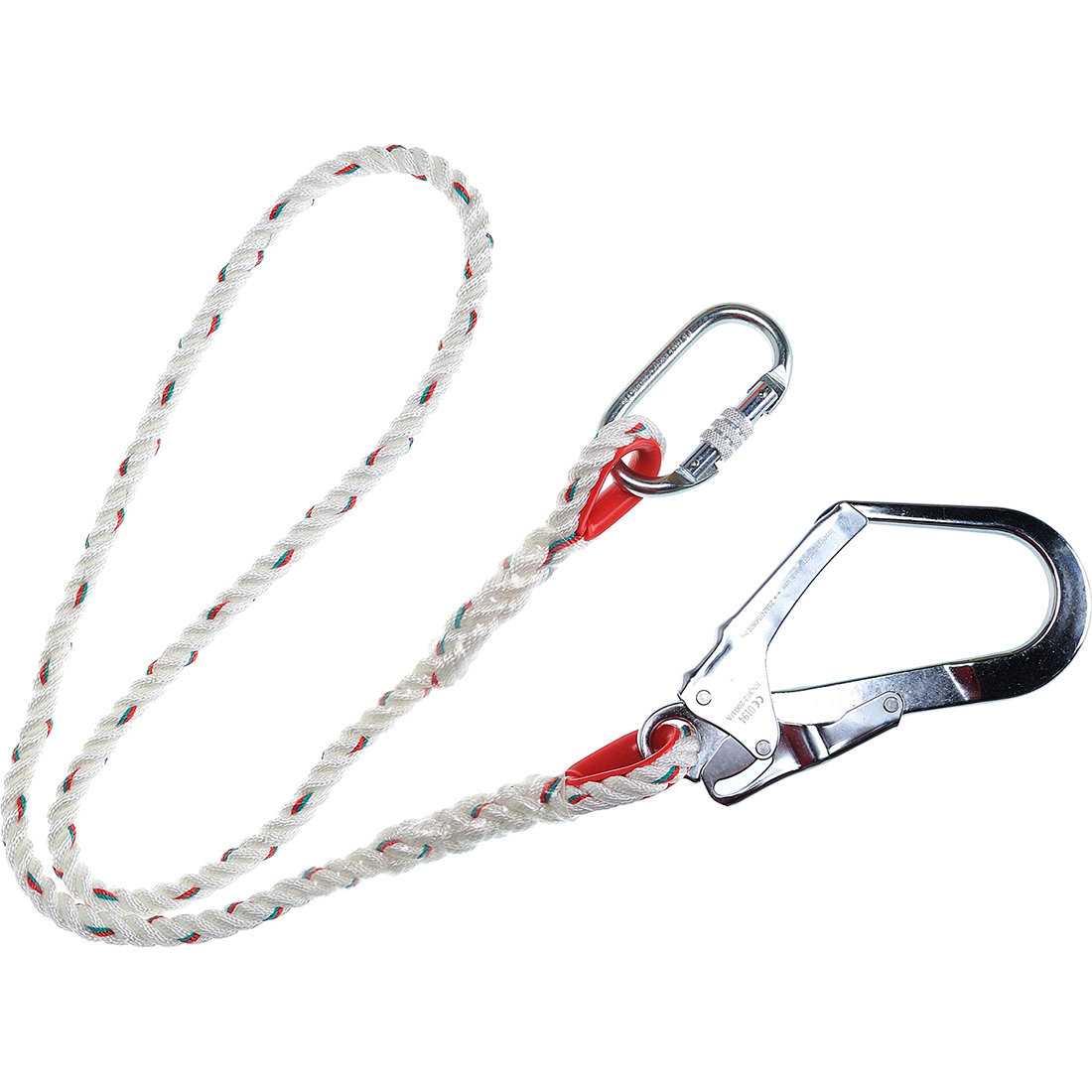 Enkelt Lanyard - Hvid