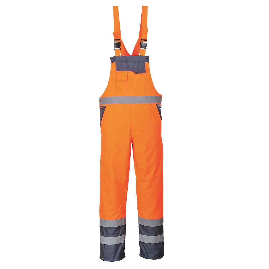2 Farvet Overall- udendørs - Orange/Marine