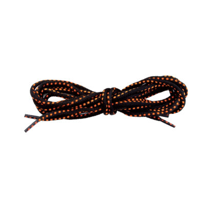 Laces 120CM - Sort/Orange