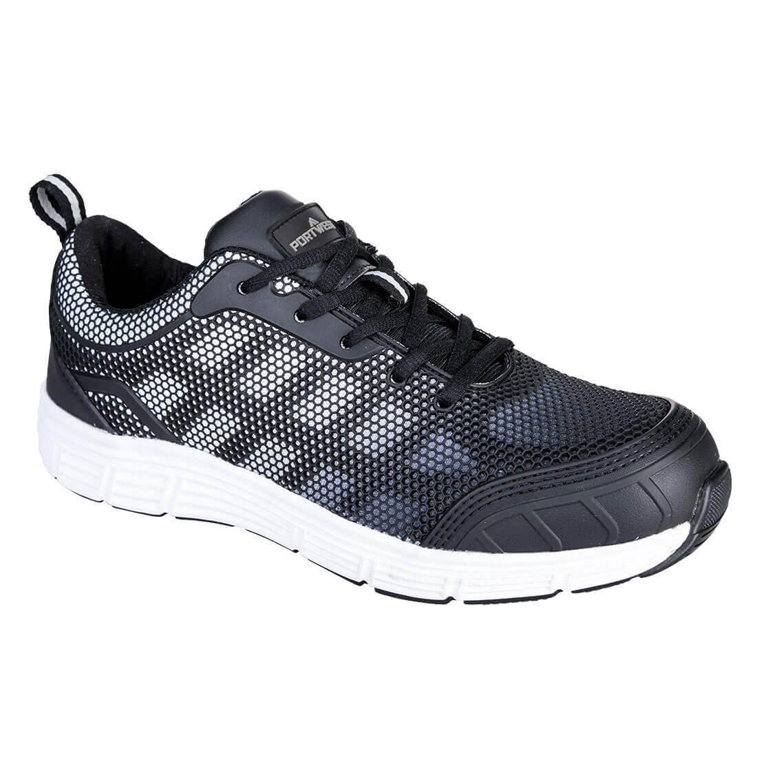 Steelite Tove Trainer S1P - Sort/Hvid
