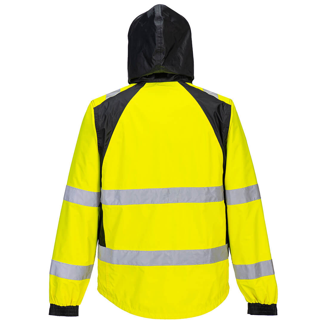 WX2 Wco hi-vis vandtæt skaljakke - Gul/Sort - Billede 2