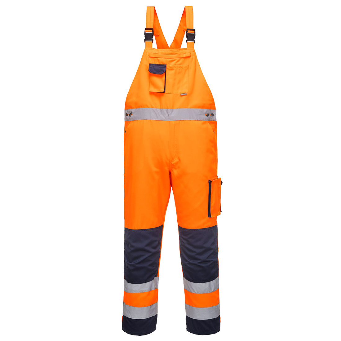 Dijon hi-vis overall - Orange/Marine