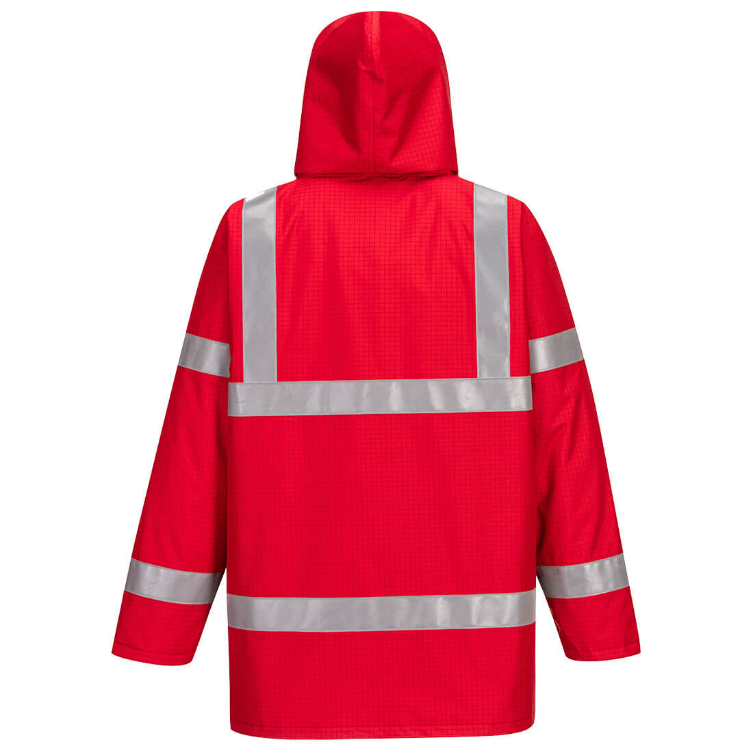 Bizflame antistatisk FR regnjakke - Rød - Billede 2