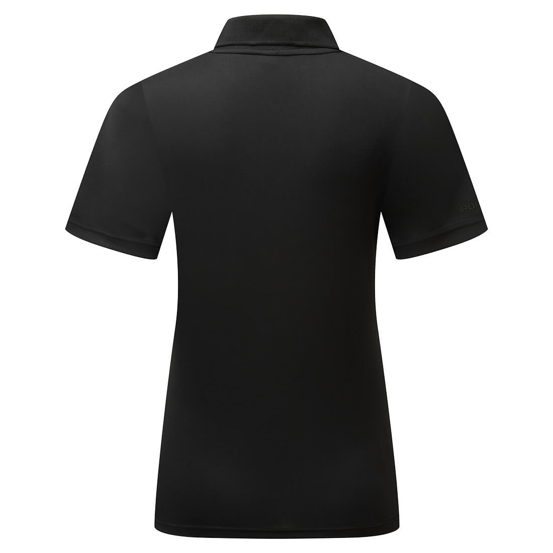 DX4 Poloshirt m. korte ærmer - Sort - Billede 2