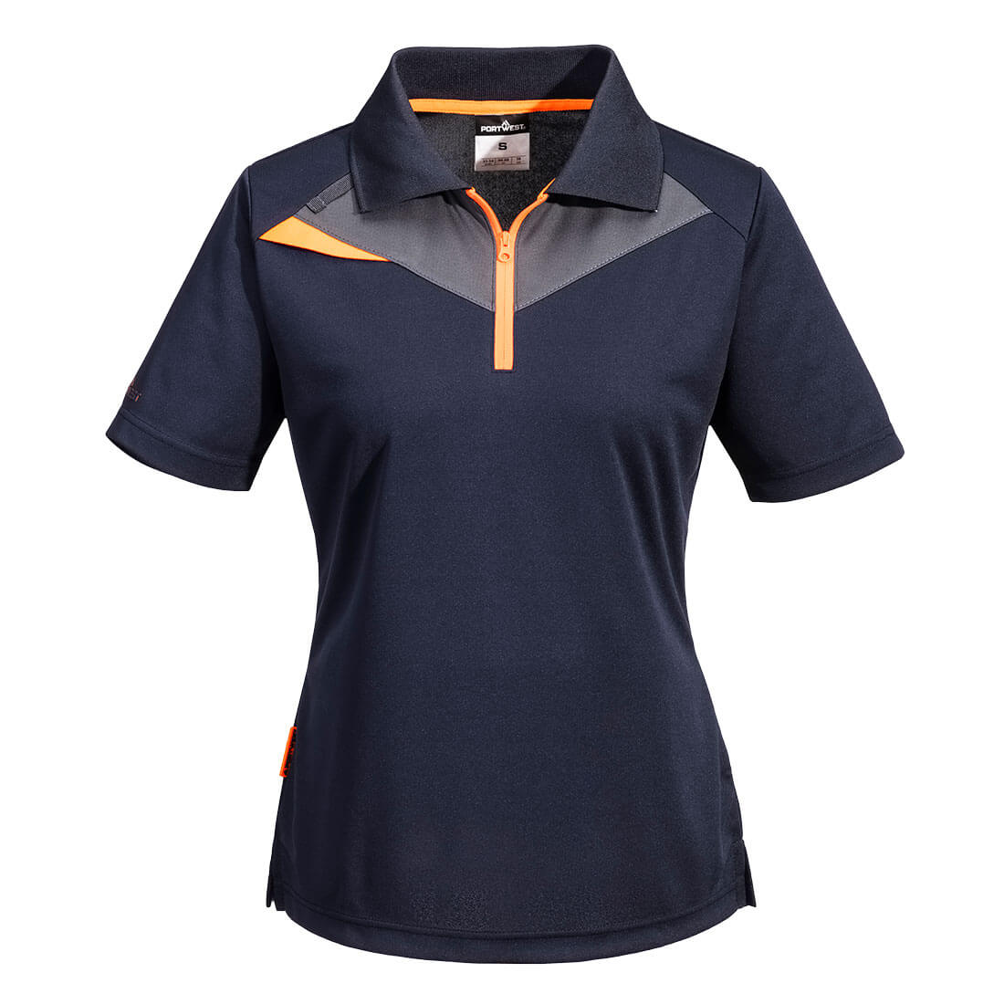 DX4 Poloshirt m. korte ærmer - Mørk marine