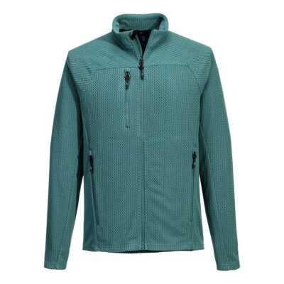 EV4 tekstureret fleece - Cyan