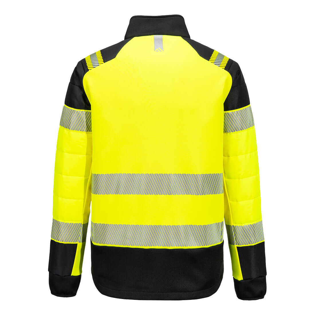 PW3 Hi-Vis Hybrid Baffle jakke - Gul/Sort - Billede 2