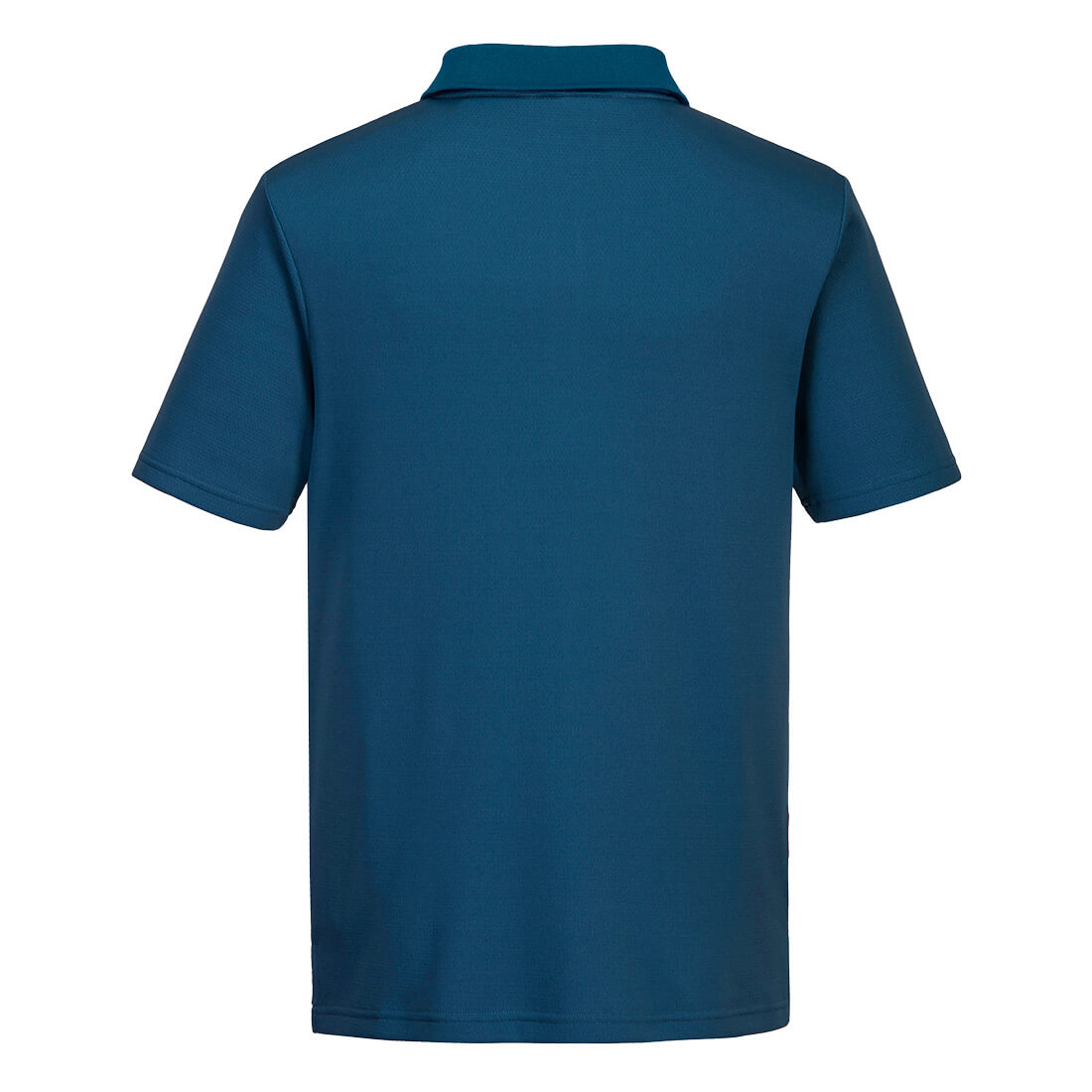 DX4 2-farvet poloshirt K/Æ - Metroblå - Billede 2
