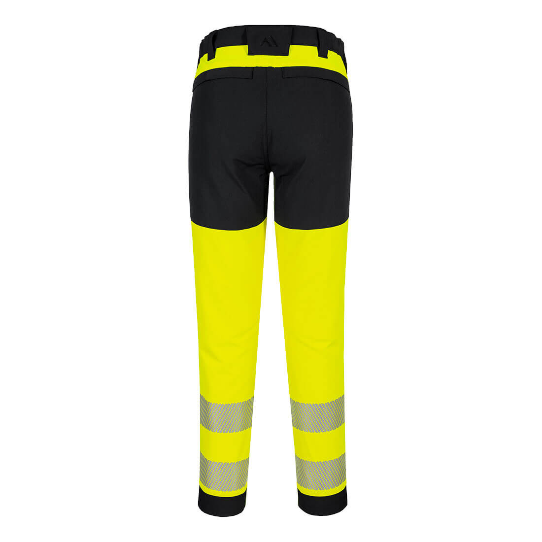 PW3 Hi-Vis stretchbukser - Gul/Sort - Billede 2