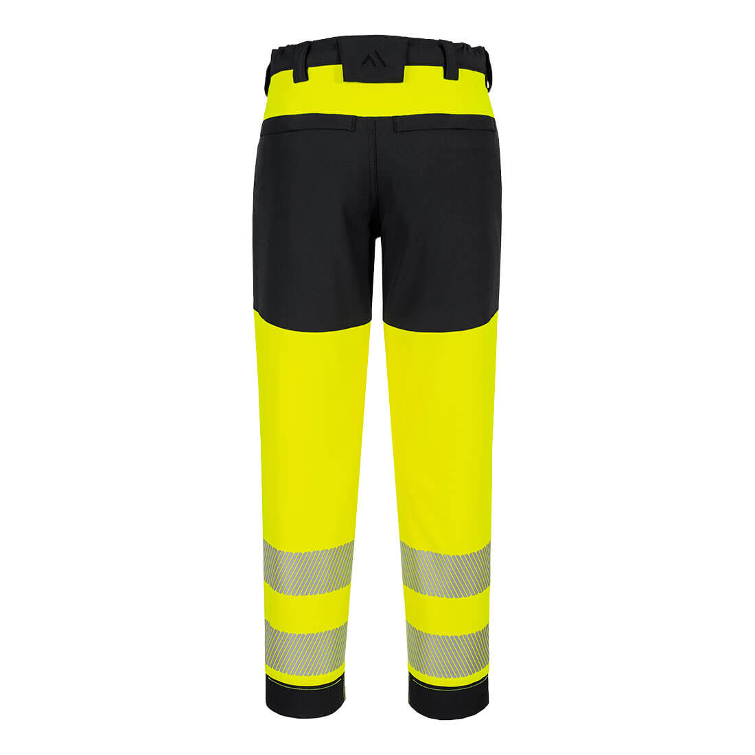 PW3 Hi-Vis stretchbukser - Gul/Sort - Billede 2