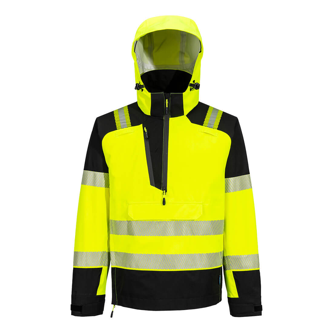 PW3 Hi-Vis regnjakke (3L) - Gul/Sort