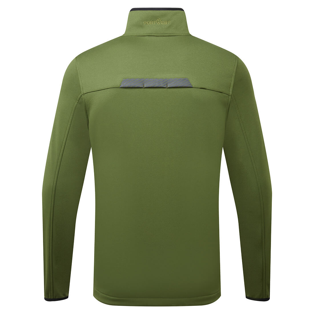 WX3 Tech Fleece m. halv lynlås - Olivengrøn - Billede 2