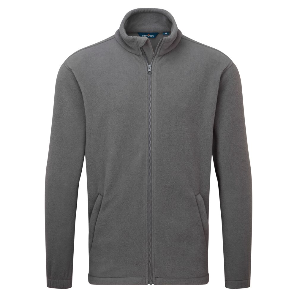 Antistatisk ESD fleece - Zoom grå