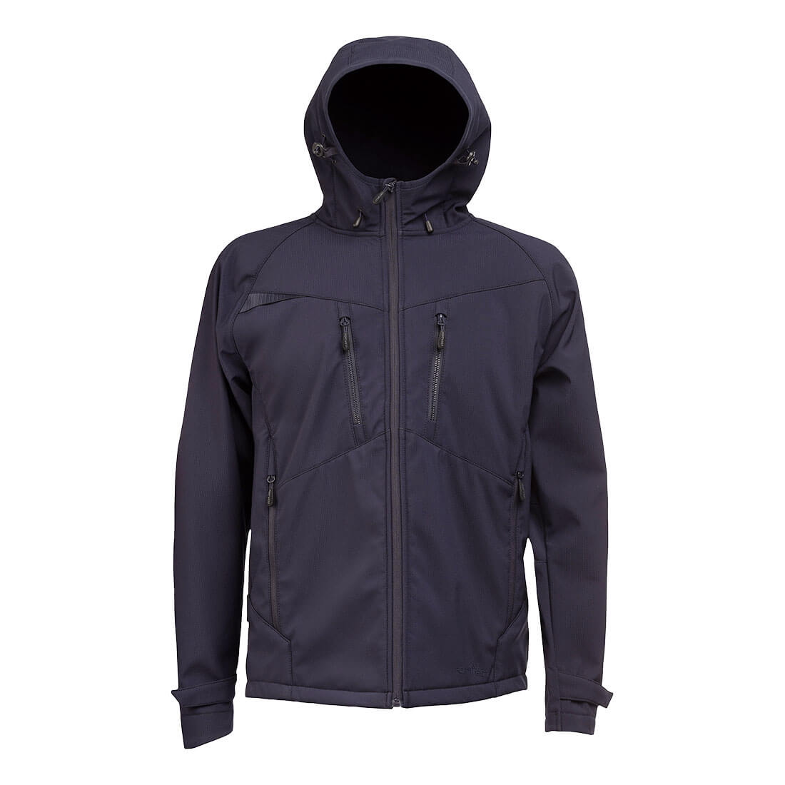 DX4 softshell jakke (3 lags) - Marine (ensfarvet)